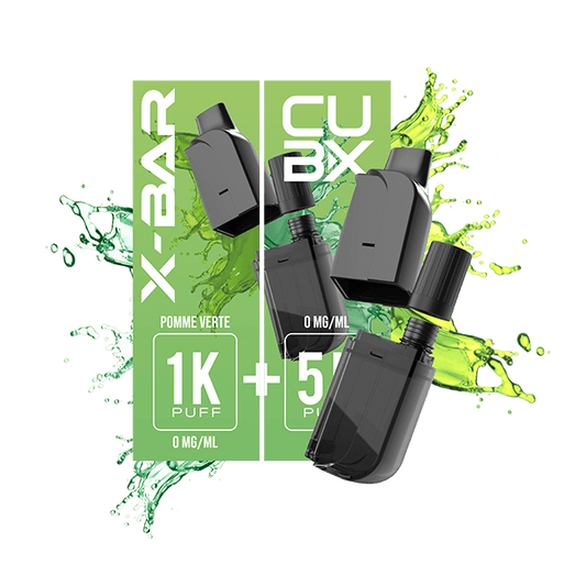 KIT RECHARGE CUB-X - POMME VERTE