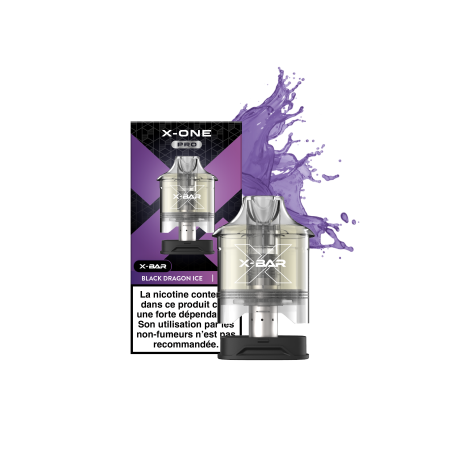 Pod X-One - Black Dragon Ice (1pcs) ttc livraison incluse
