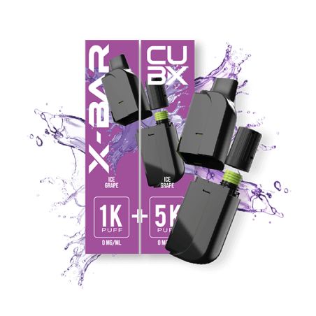 KIT RECHARGE CUB-X - ICE GRAPE.